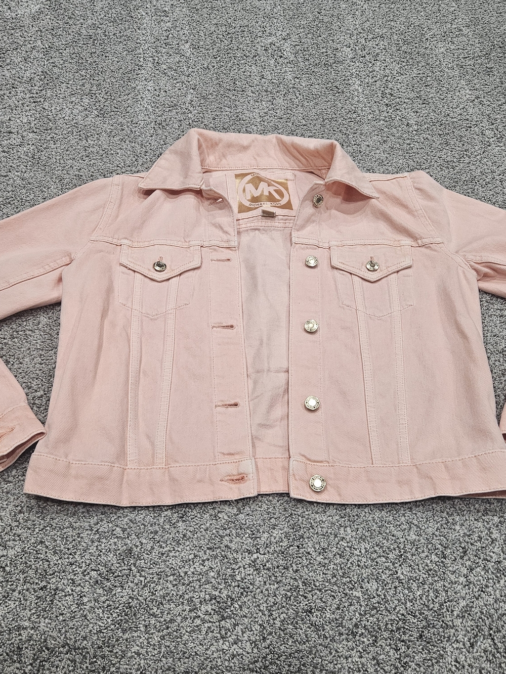 Michael Kors Soft Pink Denim Jacket
